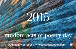 2015 Random Acts of Poetry